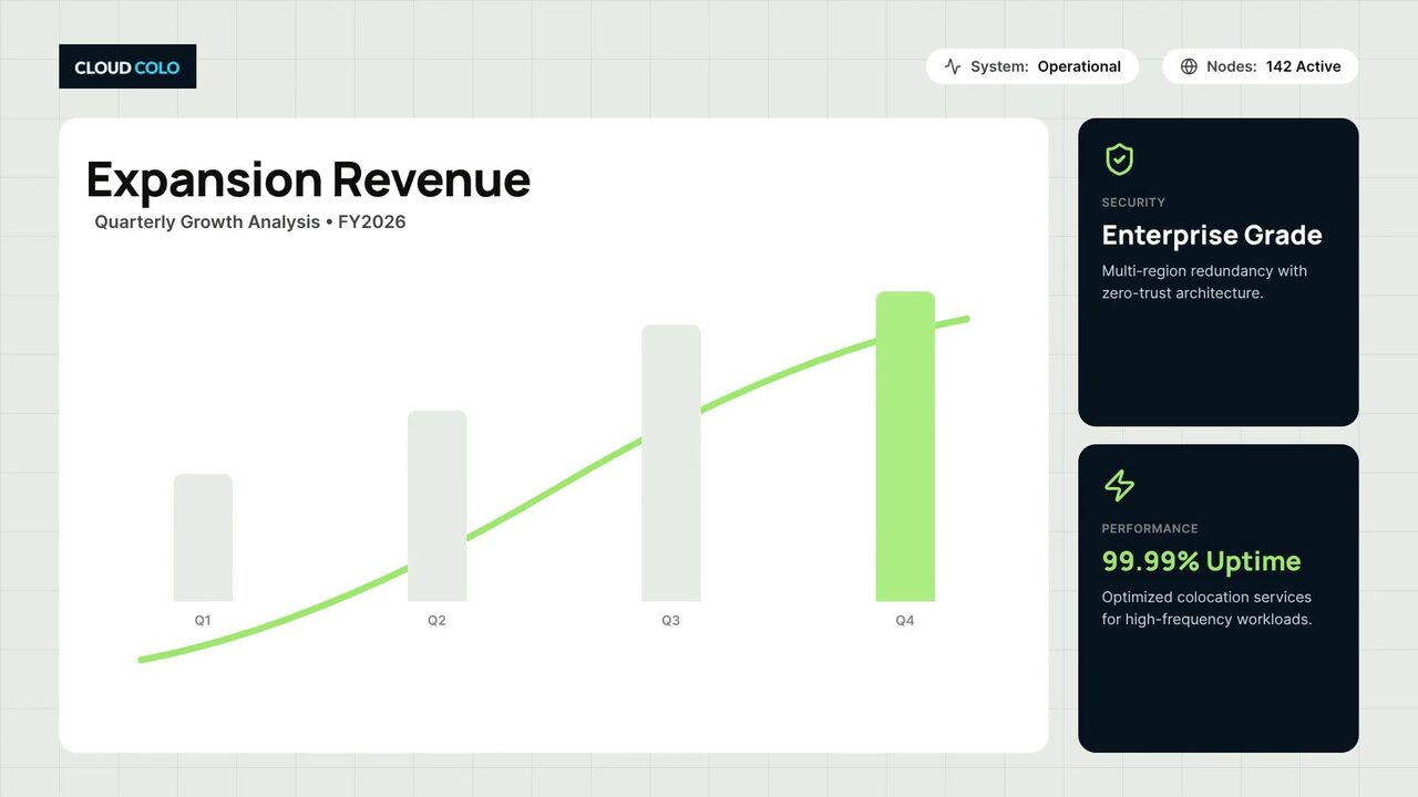 Video thumbnail for Cloud Colo: Revenue Per Rack Strategy